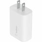 Belkin 25W Portable USB-C Wall Charger - 1xUSB-C - Fast Charging - Power Adapter - White - WCA004DQWH