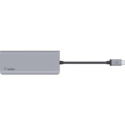 Belkin USB-C 7-in-1 Multiport Adapter, Laptop Docking Station, 2x USB-A 3.1 Gen 2, 4k HDMI 2.0, 100W Power Delivery 3.0 - PVC003btSGY