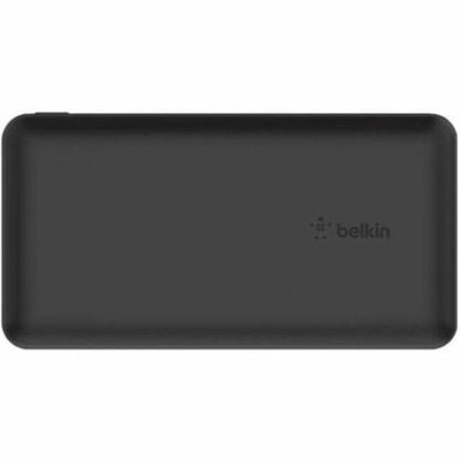 Belkin 15W USB-C 3-Port Power Bank - 10k mAh - 1xUSB-C (15W), 2xUSB-A (10W) - Portable Charger - w/ USB-C Cable - Black - BPB011btBK