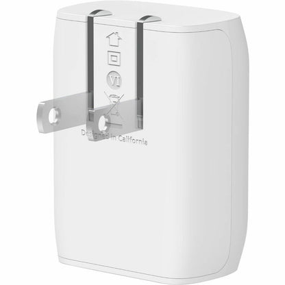 Belkin BoostCharge USB-C Wall Charger 20W (USB-C Cable with Lightning Connector included) - Power Adapter - WCA006DQ1MWH-B5