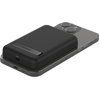 Belkin BoostCharge Magnetic Wireless Power Bank 5K + Stand - BPD004BTBK