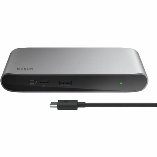 Belkin Thunderbolt 4 5-in-1 Multiport Core Hub - USB 4 - 40 Gbps - 96W - 4xTB4 USB-C, 1xUSB-A - Docking Station - Grey - INC013ttSGY