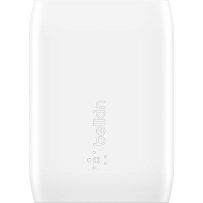 Belkin 30W Portable USB-C Wall Charger - 1xUSB-C (30W) - Fast Charge - Power Adapter - White - BBC007-WH