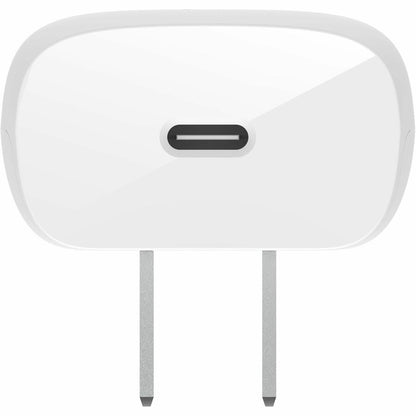 Belkin 30W Portable USB-C Wall Charger - 1xUSB-C (30W) - Fast Charge - Power Adapter - White - BBC007-WH