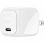 Belkin 30W Portable USB-C Wall Charger - 1xUSB-C (30W) - Fast Charge - Power Adapter - White - WCA008DQWH