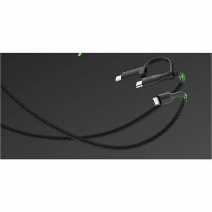 Belkin BoostCharge Pro 2-in-1 Cable with USB-C and Lightning Connector - CAC003fq1.5MBK