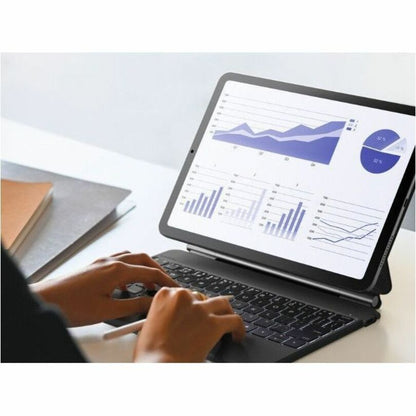 Belkin Connect Keyboard/Cover Case (Folio) for 11" Apple iPad Pro 11 (2024) Tablet - BBZ002tt-V2