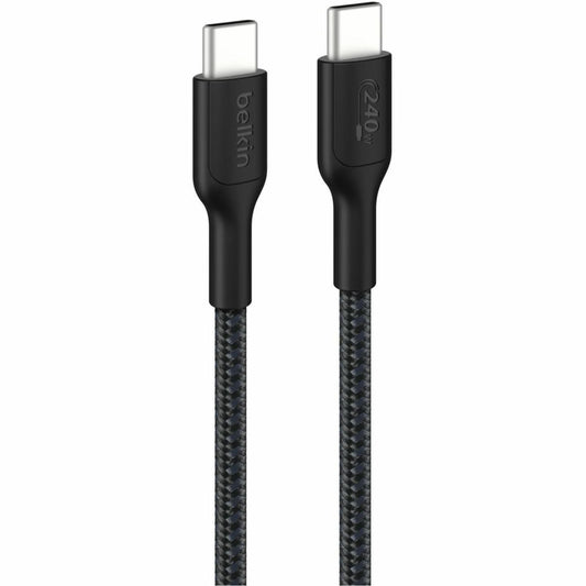 Belkin USB-C to USB-C Braided Cable 240W - CAB025fq2MBK