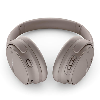 Bose - QuietComfort Wireless Noise Cancelling Over-the-Ear Bluetooth Headphones - Sandstone
