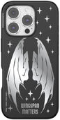 PopSockets iPhone 16 Pro Phone Case with MagSafe- Wingspan | Magnetic, Wireless Charging, Camera & Drop Protection, Bookish, Acotar, Throne, Glass, Sarah