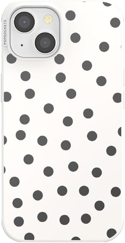 PopSockets iPhone 14 Phone Case with MagSafe- Spotlight Dots | Magnetic, Wireless Charging, Camera & Drop Protection, Phone, Women, Electronic Accessories, For iPad/Kindle/iPhone/Android