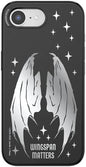 PopSockets iPhone 16/17E Phone Case with MagSafe- Wingspan | Magnetic, Wireless Charging, Camera & Drop Protection, Bookish, Acotar, Throne, Glass, Sarah