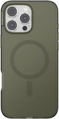 PopSockets iPhone 16 Pro Max Phone Case with MagSafe, Wireless Charging Compatible, Green - Fatigue