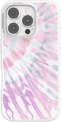 PopSockets iPhone 16 Pro Phone Case with MagSafe- Coastal Dye Purple | Magnetic, Wireless Charging, Camera & Drop Protection, Purple, Aura, Rainbow, Colorful