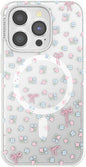 PopSockets iPhone 14 Pro Phone Case with MagSafe, Wireless Charging Compatible, Bow - Bows & Blooms