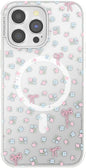 PopSockets iPhone 14 Pro Max Phone Case with MagSafe, Wireless Charging Compatible, Bow - Bows & Blooms