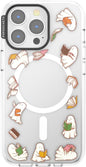 PopSockets iPhone 13 Pro Phone Case with MagSafe, Wireless Charging Compatible, Bookish - Spooky Book Club