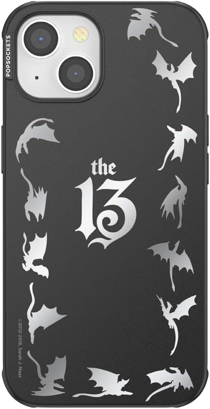 PopSockets iPhone 14 Phone Case with MagSafe, Wireless Charging Compatible, Dragon - The 13