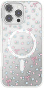 PopSockets iPhone 16 Pro Max Phone Case with MagSafe, Wireless Charging Compatible, Bow - Bows & Blooms