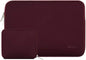 MOSISO Laptop Case 15 inch, 15 inch Laptop Sleeve Bag Compatible with MacBook Air 15 M4 A3241 M3 A3114 M2 A2941 2025 2024 2023, Dell XPS 15, Neoprene Computer Sleeve Bag with Small Case, Wine Red