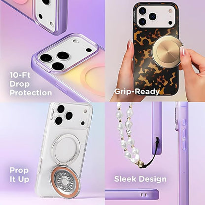 PopSockets iPhone 17 Air Phone Case with MagSafe- Main Character | Magnetic, Wireless Charging, Camera & Drop Protection, Dragon