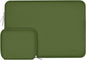 MOSISO Laptop Case 13.3 inch, 13-13.3 inch Laptop Sleeve Bag Compatible with MacBook Air/Pro 13 / Pro 14, HP Dell ASUS Lenovo Notebook, Neoprene Computer Sleeve Bag with Small Case, Army Green