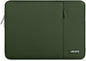 MOSISO Laptop Case 15 inch, 15 inch Laptop Sleeve Compatible with MacBook Air 15 M4 A3241 M3 A3114 M2 A2941 2025 2024 2023,Dell XPS 15,Polyester Vertical Computer Sleeve Bag with Pocket, Army Green
