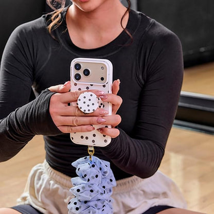 PopSockets iPhone 15 Plus Phone Case with MagSafe- Spotlight Dots | Magnetic, Wireless Charging, Camera & Drop Protection, Phone, Women, Electronic Accessories, For iPad/Kindle/iPhone/Android