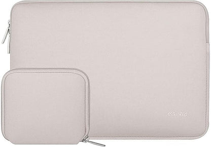MOSISO Laptop Case 13 inch, 13 inch Laptop Sleeve Bag Compatible with MacBook Air 13 M4 M3 M2 M1 2025-2018 / Pro 13 M2 M1 2025-2016, Neoprene Computer Sleeve Bag with Small Case, Rock Gray