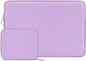 MOSISO Laptop Case 15 inch, 15 inch Laptop Sleeve Bag Compatible with MacBook Air 15 M4 A3241 M3 A3114 M2 A2941 2025 2024 2023, Dell XPS 15, Neoprene Computer Sleeve Bag with Small Case, Purple