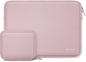 MOSISO Laptop Case 13 inch, 13 inch Laptop Sleeve Bag Compatible with MacBook Air 13 M4 M3 M2 M1 2025-2018 / Pro 13 M2 M1 2025-2016, Neoprene Computer Sleeve Bag with Small Case, Baby Pink