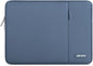 MOSISO Laptop Case 15 inch, 15 inch Laptop Sleeve Compatible with MacBook Air 15 M4 A3241 M3 A3114 M2 A2941 2025 2024 2023,Dell XPS 15,Polyester Vertical Computer Sleeve Bag with Pocket, Steel Blue