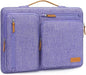MOSISO 360 Protective Laptop Case 13.3 inch, 13-13.3 inch Laptop Sleeve Compatible with MacBook Air/Pro 13 / Pro 14,HP Dell Acer ASUS,Side Open Carrying Case with 4 Zipper Pockets&Handle, Purple
