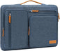 MOSISO 360 Protective Laptop Case 15 inch, 15 inch Laptop Sleeve Compatible with MacBook Air M4 M3 M2 2025 2024 2023, Dell XPS Plus, Side Open Carrying Case with 4 Zipper Pockets&Handle, Haze Blue