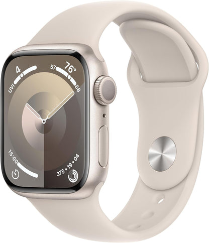 Apple - Watch Series 9 41mm Aluminum Case (Cellular) (New)