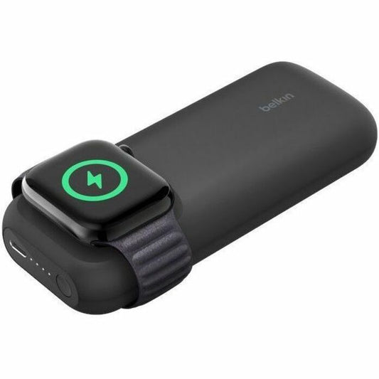 Belkin BoostCharge Pro Fast Wireless Charger for Apple Watch + Power Bank 10K - For Apple