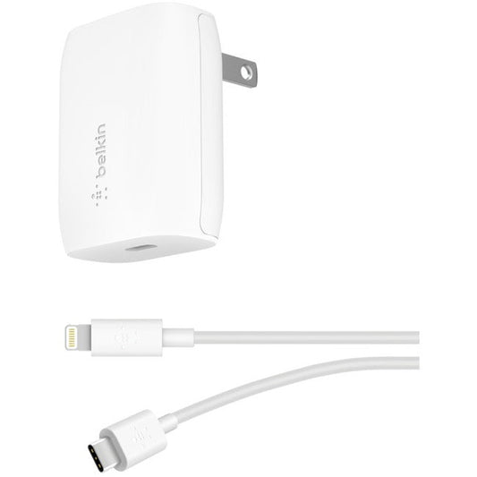 Boost Charge Usb-C Wall Charger 18W + Usb-C To Lightning Cable