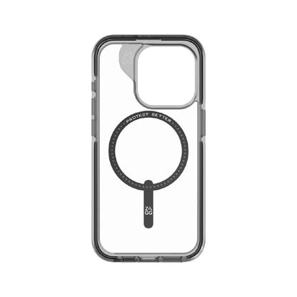 Zagg Santa Cruz Snap iPhone 15 Pro Case - Clear / Black