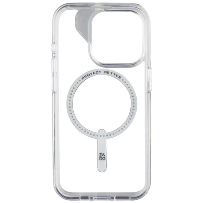 ZAGG Crystal Palace Snap Case with MagSafe for iPhone 15 Pro - Clear/White