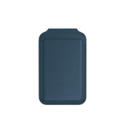 Vegan-Leather Magnetic Wallet Stand